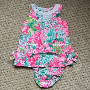 Lilly Pulitzer 12-18m Dress and Bloomers